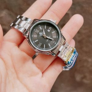 Watchhiend นาฬิกาข้อมือคู่รัก เรียบหรู หน้าปัดขนาด 3140 มม. สายเลทตัดสายได้ ตามขนาดข้อมือ พร้อมกล่องกระดาษ