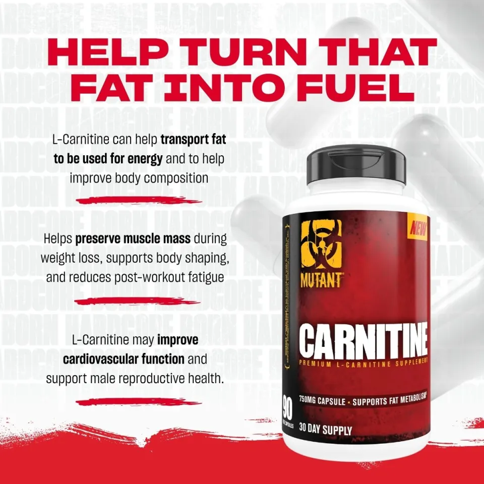 mutant l carnitine is a stimulant-free metabolic support supplement. Each serving contains 2,250 mg of L-carnitine-L-tartrate, which is one of the most bioavailable forms of carnitine commercially Carnitine Metaboost Red Mountain