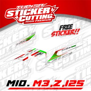 Stiker Transparan UV Mio M3 / Mio Z / Mio 125 Aksesoris Sepeda Motor Mio M3 Transparan Kode : 13