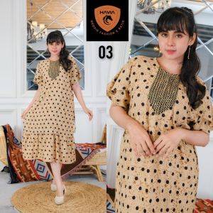 dress rayon wanita
