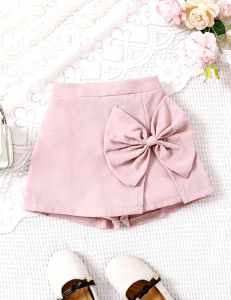 FREE SHIPPING & COD Casual Classy Elegant Summer Wear GIRL Ribbon Skort for Girl Kids - 4 to 14 years old - classy and elegant - timeless classic - timeless piece - casual office party - classic piece - super kapal ng tela - hindi kayo magsisi - o