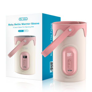 Dr.isla Portable USB/C Type-C Baby Bottle Warmer with Digital Display and Heat Preservation Feature for 50-85mm Bottles wm12