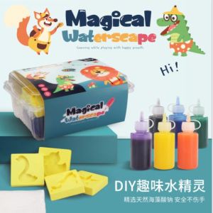 [Ready Stock - local] Toddler / Children Montessori Play Toy for Making Waterseape Using Moulding and Colour Solution Ideal for Gift and souvenir[Ready Stock - local] Toddler / Children Montessori Play Toy for Making Waterseape Using Moulding and Colour S