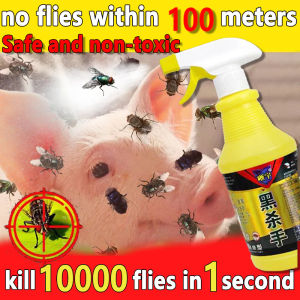 500ml Fly Killer Spray Effective Repellent Fly Killing Bait Odorless Safety Household Insecticide Suitable Safety Ingredients For Mother And Baby Quick Kill Fly Nemesis Insect Killer
