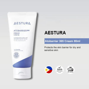 AESTURA Atobarrier 365 Cream with Panthenol & Ceramides Soothes Irritation Strengthens Barrier 80ml