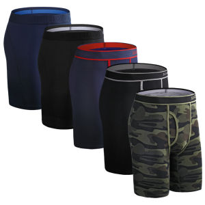 5Pcs Set Boxer Men Underpants Male Cotton Mens Panties Underwear Man Boxershorts Homme High Quality Underware Shorts2026