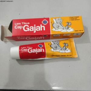[ABQORY VARIASI01] LEM TIKUS CAP GAJAH KEMASAN ODOL TUBE 100ML RAT TRAP GLUE LEM PEREKAT TIKUS PERANGKAP JEBAKAN TIKUS PEMBASMI TIKUS LALAT KECOA LEM TIKUS CAP GAJAH HARGA ECERAN SATUAN PER 1 PCS