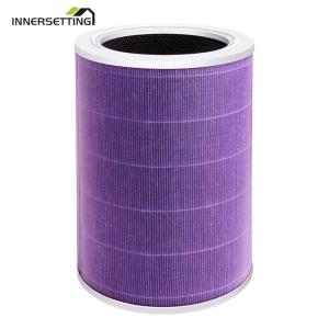 Màng lọc HEPA thay thế với Bộ lọc máy lọc không khí than hoạt tính cho Xiaomi Máy lọc không khí Mi 2S 2C 2h Pro 3C 3h