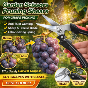 Gardening scissors for citrus grape laborsaving pruning tools