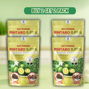 Rat Killer Bintaro 50g Powerful Mouse Killer Fast Acting Rodenticide 2–4 Days No Odor Daga Killer Posion Food Safe Home Pest Control Effective Rat Repellent & Rodent Killer