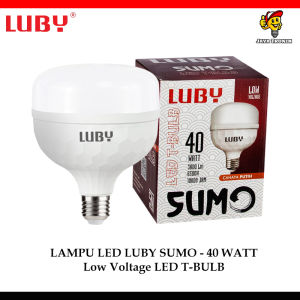 Bohlam Lampu LED Luby Sumo 40 Watt Cahaya Putih Low Voltage T-Bulb SNI