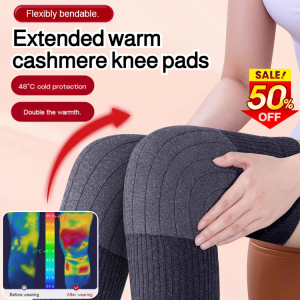 Warm Cashmere Knee Brace Long Style Soft On The Skin Anti Cold Knee Protector Must Have For Fall Winter 秋冬加长保暖羊绒护膝