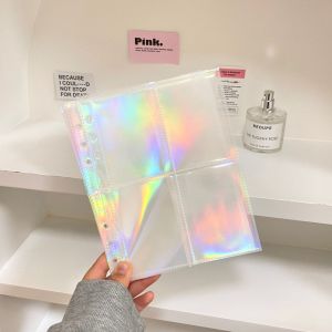 RGFV A5 Binder Photo Album PVC Korea Style Photocard Holder Creative Beautiful Photo Collect Book Photo Card Collection