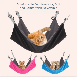 DUENDE Breathable Cat Hanging Hammock Durable Soft Cats Plush Hammock Pet Nest Velvet Fabric Cats Hanging Sleeping Bed For Four Seasons