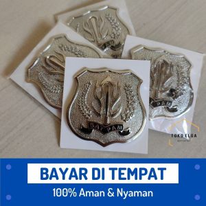 Pin Kewenangan Satpam Security Terbaru Silver / Kewenangan Satpam / Kewenangan Security Warna Silver