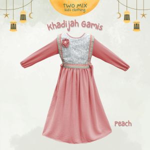 Two Mix - Khadijah Dress Baju Gamis Anak Perempuan Lebaran 2025 1-14 Tahun 4431