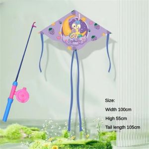 YONGQING 🎁เด็กใหม่มือถือว่าวการ์ตูนว่าวสวนสาธารณะว่าวกลางแจ้ง🎉