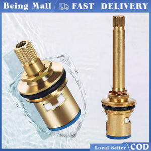 Premium Brass Faucet Cartridge Full Copper 4 Points Quick Opening Tap Valve Core For Sink