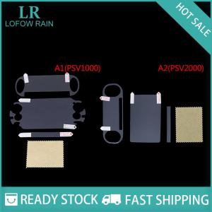 LF Wholesale✨Flash Sale ✨ Miếng dán bảo vệ màn hình trước và sau cho PS Vita psv1000 2000 HD-trong suốt