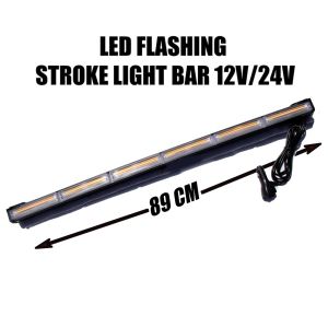 Lampu Strobo Led Cob 12 "18" 24 "30" 35 "41" 47 "Untuk Atap Mobil / Truk