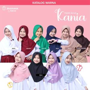 HIJAB KANIA BY JILBAB KAKAK HIJAB SERUT ANAK REMAJA