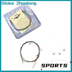 Dtake Bộ 4 dây đàn guitar UKULELE dây nylon đầy màu sắc cho đàn Ukulele 21/23/26 inch