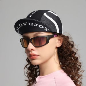 ZOATAAL ดูดซับเหงื่อ หมวกปั่นจักรยานฤดูร้อน โพลีเอสเตอร์ ระบายอากาศได้ หมวกจักรยานถนน หมวกกีฬากลางแจ้ง ป้องกันแสงแดด หมวกจักรยานสีสันสดใส จักรยาน การขี่จักรยาน