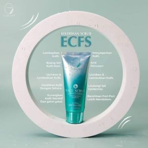ORIGINAL ELEGANT CELLULOSE FACE SCRUB (ECFS) Melembapkan kulit ️Buang sel kulit mati ️ Melicinkan dan melembutkan kulit ️ Mencerah EXFOLIATE