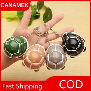 【CANAMEK】 Rùa Keychain Đầu Popping Squishy Bóp Đồ Chơi Cho Giảm Căng Thẳng Cho Nam Giới