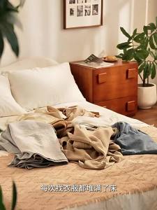 Clothes Hanger Rack Clothes Drying Rack Stand Laundry Rack Ceiling Clothes Hanging Rack Simple floor-standing bedroom basket movable multi-functional storage