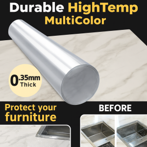 Furniture solid wood desktop film dining table without traces