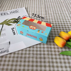 S/M/L Cupcake Muffin Pastry Egg-yolk puff Box Wedding Birthday Home Party Gift Box Packaging Case for Baking