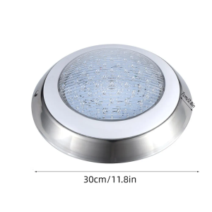 LED Swimming Pool Lights RGB  Stainless Steel Underwater lamp Waterproof IP68 AC12V Landscape Light With Remote Control