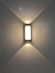 Đèn treo gắn hắt tường hai đầu trang trí decor trong nhà ngoài trời sân vườn hành lang sảnh 220v