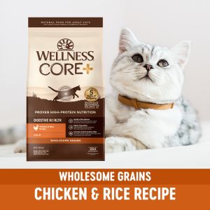 【Pet Mates】Wellness CORE Digestive Health - Wholesome Grains Probiotic Coated Kibble Dry Cat Food