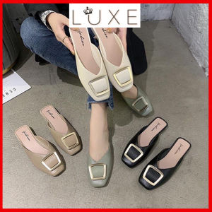 READY STOCK Womens Sandal Flat Heel Women Shoe Kasut Wanita shoes(158)