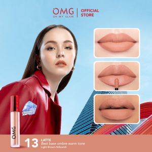 OMG OH MY GLAM Matte Kiss Lip Cream 3.5g | Socialite Edition