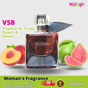 Mulegh Parfum - VSB 20-60ml | Parfum Wanita Wangi 12Jam 24Jam & 36Jam