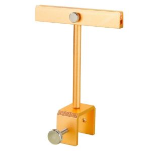 JAYNEBIO Aluminum Sign Holder Clamp C-Clamp Adjustable Price Tag Display Stand Durable Clothing Store Sign Clip Clothing Store