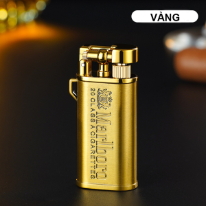 Bật lửa Chief gas đá rảnh tay hình logo Marlboro kim loại - xài gas