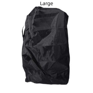 VB45D Water-Resistant Stroller Travel Bag Oxford Cloth Heavy-Duty Pram Storage Organizer Gate Check Bag Washable Fabric Umbrella Stroller Cover Air Travel
