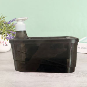 GG 2-in-1 chất lỏng xà phòng Dispenser với bàn chải rửa chén tay xà phòng Dispenser tự động xà phòng Dispenser và Scrubber chủ với miếng bọt biển