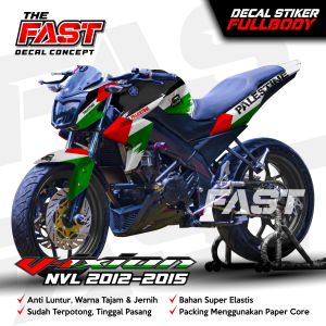 TERBARU Decal Sticker Variasi Fullbody New Vixion NVL Palestina - Dekal Stiker Vixion NVL Palestine