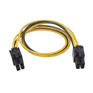 4Pin Male Power Supply Cable With 0.83mm² Full Metallic Wire For Stable Circuit Board Connection