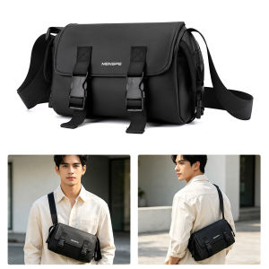 MENSPE Men Shoulder Bags Cross Body Bags Sports Bag Waterproof Fashion Bag Super Large Capacity Simple Casual Sport Street Bag for Student Teenager