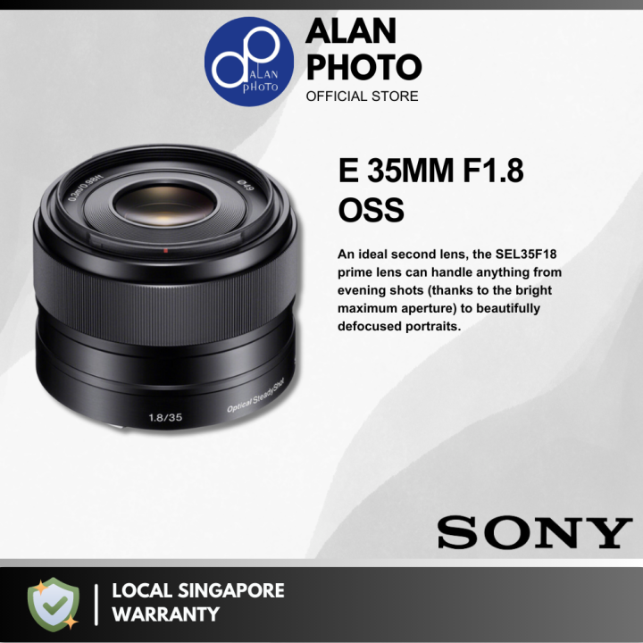 SONY SEL35F18 E35F1.8OSS と可変NDフィルター SONY E35F1.8OSS SONY