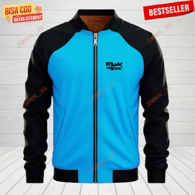 Jaket terbaru 2025 RBK zipper bahan cotton Flacee tebal / jaket murah /jaket motor