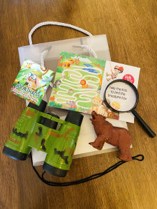 🎂Ready Stock🎂 🕵🏻🐆🦓🐾 Safari / Adventures Theme Birthday Party Pack / Goodie Bag / Gift Set/ Door Gift/ 儿童伴手礼品