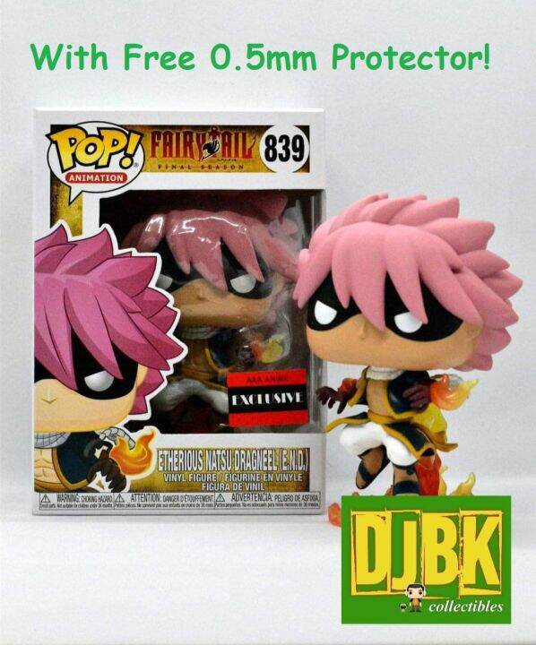 Funko pop deals fairy tail natsu