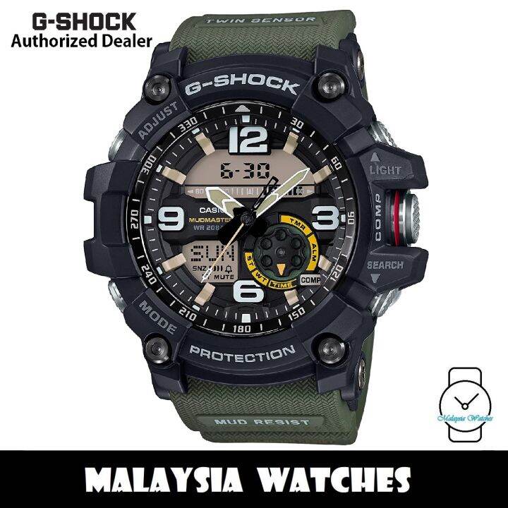 OFFICIAL WARRANTY) Casio G-Shock GG-1000-1A3 Mudmaster Twin Sensor